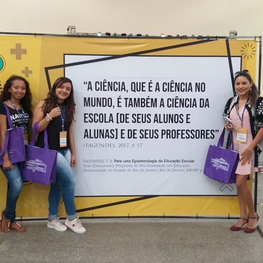 #34187 Estudantes da Licenciatura em Biologia participaram do VI Congresso Nacional de Educação em Fortaleza/CE