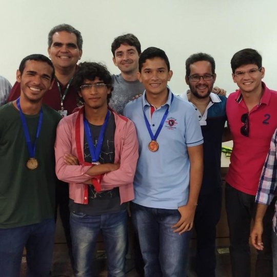 #34206 Alunos do Campus Macau marcam presença na cerimônia de premiação nas Olimpíadas Brasileiras de Física 2016