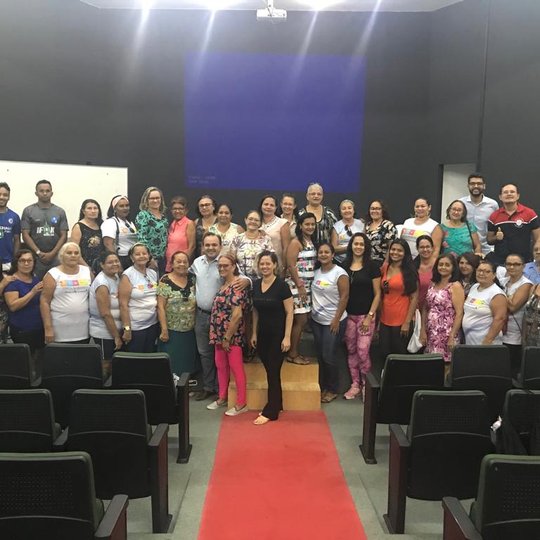 #34287 IFRN campus Macau realiza palestra sobre "Saúde na terceira idade"