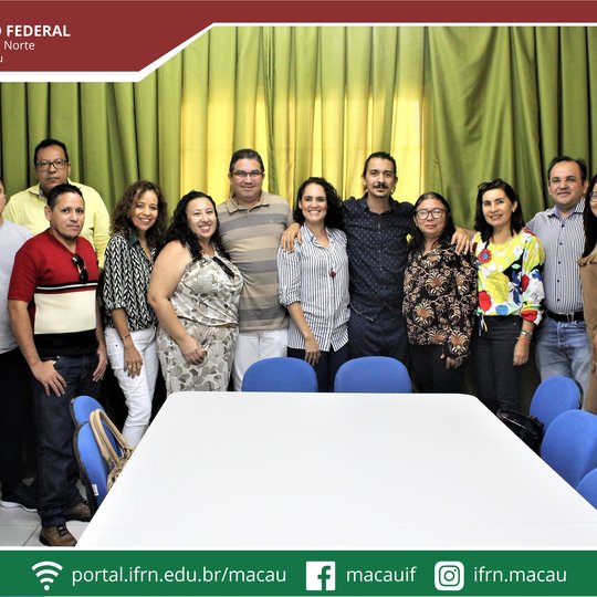 #34312 Campus Macau acerta detalhes para convênio que prevê ações de capacitação gratuita para os servidores da educação estadual da 6ª Região