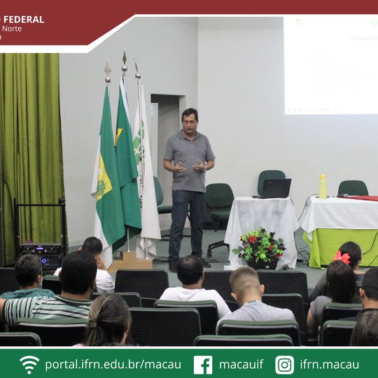 #34313 Diretoria de Administração do Campus Macau (DIAD/MC) realiza capacitação interna