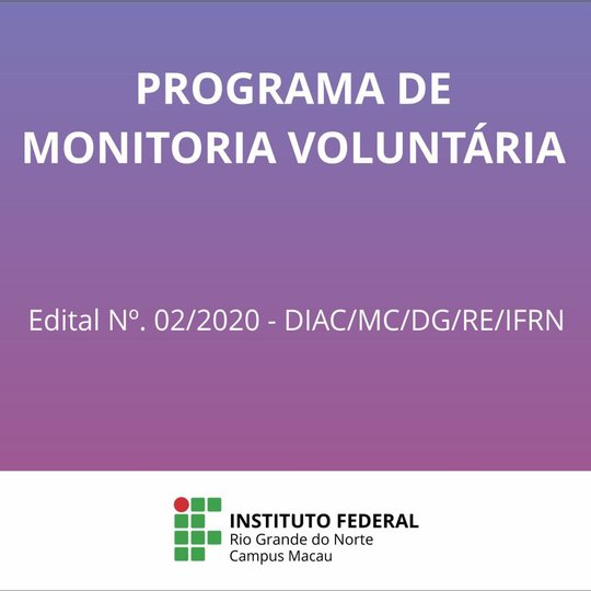 #34360 Coordenação de Biologia retoma processo de seleção do Progrma de Monitoria Voluntária
