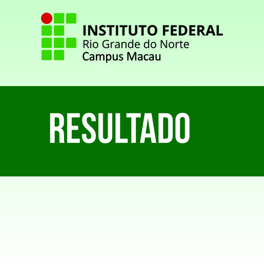 #34426 IFRN divulga resultado parcial do Edital Nº. 41/2018