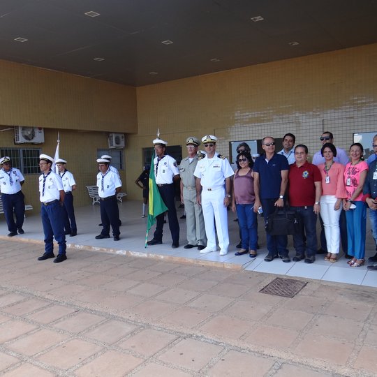#34433 Representantes da Marinha aprovam as instalações do Campus Macau para oferecimento de novos cursos