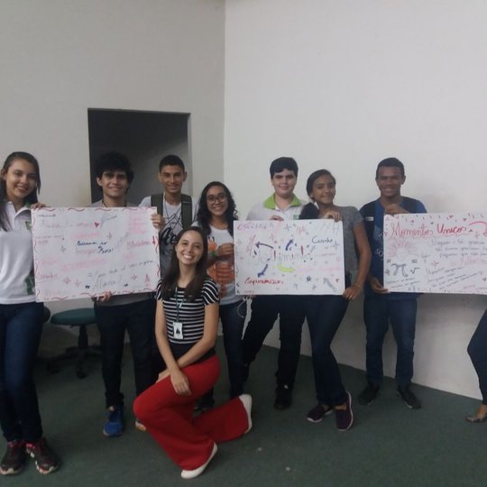 #34442 Momento de confraternização entre novos alunos, e docentes do Campus Macau