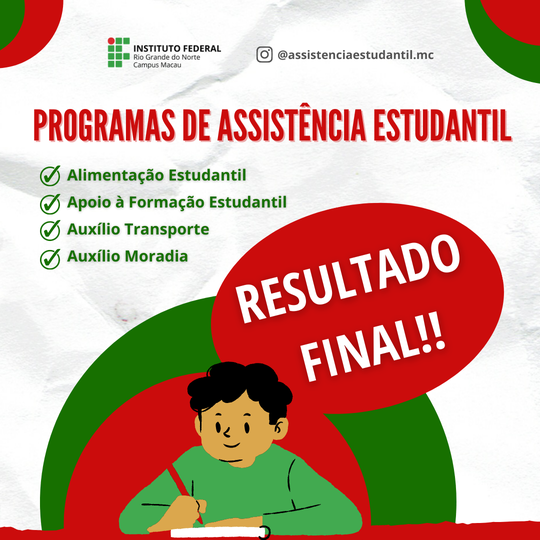 #34556 Serviço Social divulga resultados dos Programas de Assistência Estudantil