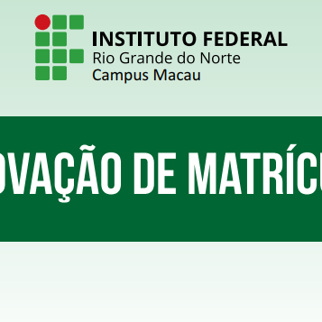 #34570 Publicado cronograma para renovação de matrícula