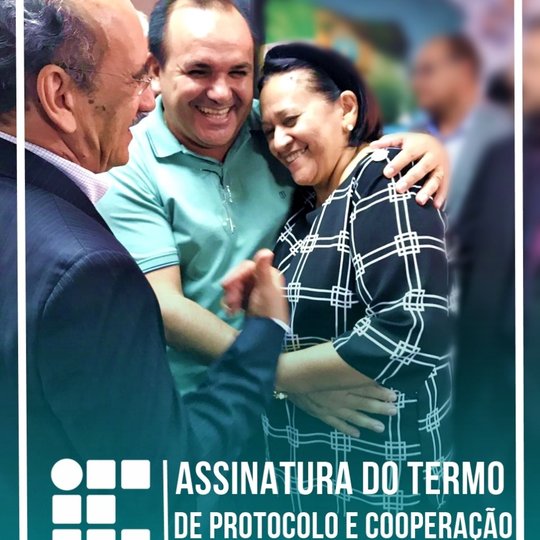 #34609 IFRN Campus Macau e Estado assinam termo de protocolo e cooperação
