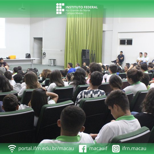 #34659 Gestão do IFRN Campus Macau realiza assembleia com estudantes