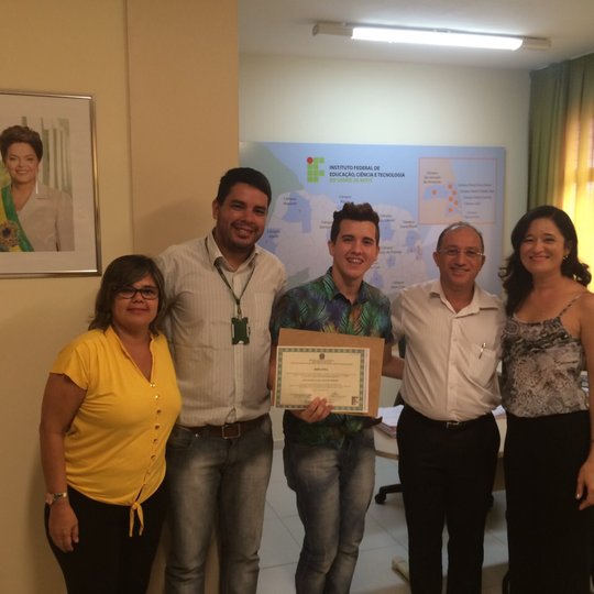#34665 Aluno do Campus Macau é selecionado em 1º lugar no Mestrado em Educação Profissional 
