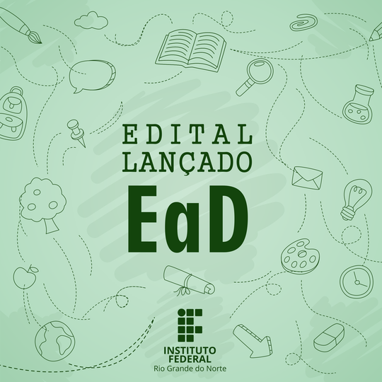 #34728 Lançado o edital para cursos subsequentes à distância