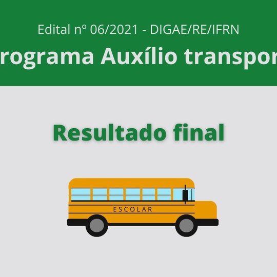 #34776 Serviço Social divulga resultado final do Programa de Auxílio Transporte