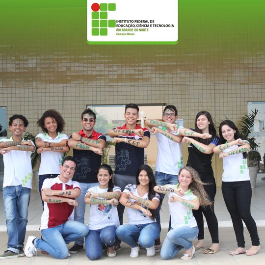 #34885 O IFRN Campus Macau comemora a aprovação de alunos na primeira chamada do SISU
