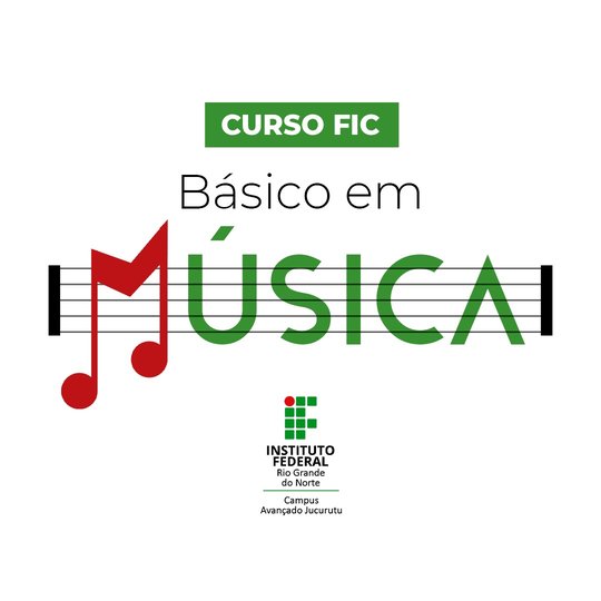 #34890 2ª chamada para vagas no curso FIC Básico em Música