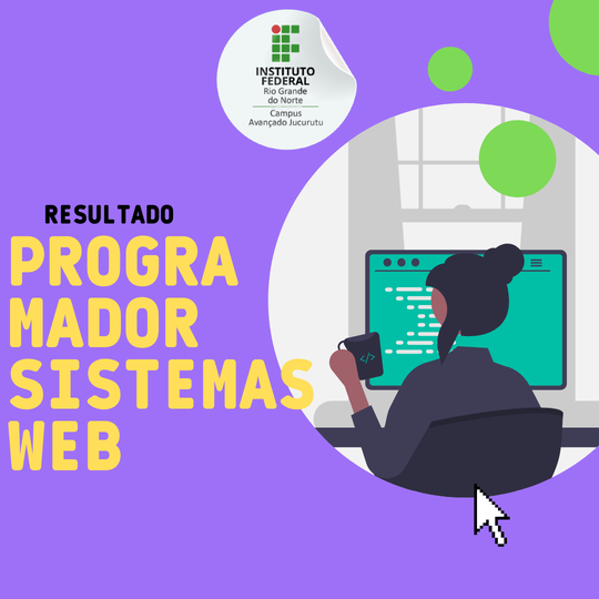 #34932 Divulgado a lista dos selecionados para o curso de Programador de Sistemas Web