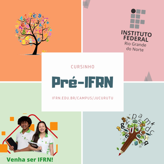 #34934 Cursinho Pré-IFRN abre inscrições ofertando 120 vagas