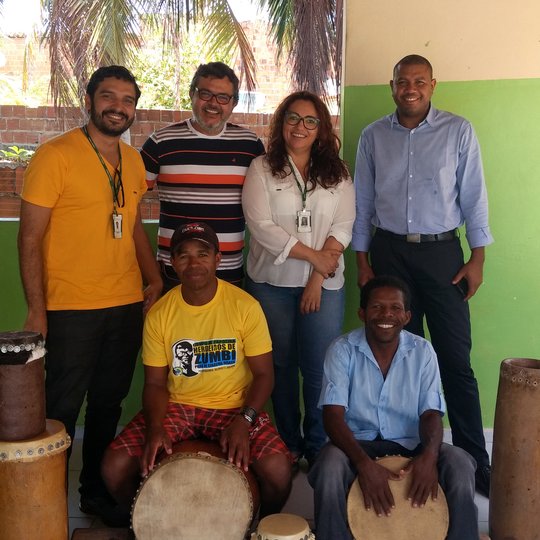 #34981 Pesquisador de Cabo Verde conhece atividade do Campus Canguaretama em Sibaúma