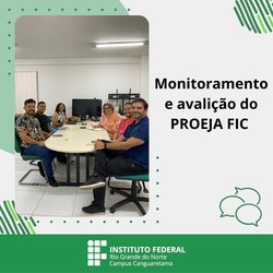 #35011 IFRN Campus Canguaretama, Coordenação Geral do Programa e rede municipal de Canguaretama avaliam oferta PROEJA FIC. Curso: Eletricista Predial de Baixa Tensão.