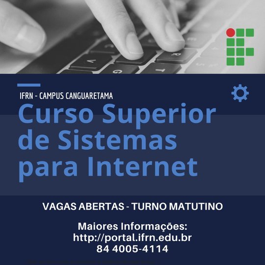 #35075 Nova oferta de Graduação no Campus Canguaretama