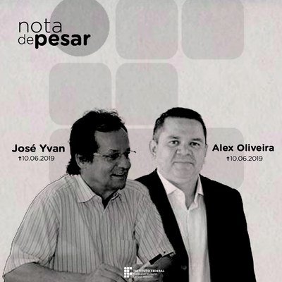 #35137 Comunidade acadêmica do Campus Canguaretama se despede de Alexandro Oliveira e de José Yvan