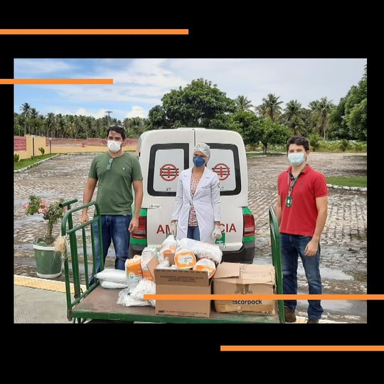 #35288 Campus Canguaretama realiza doação de EPIs à Secretária de Saúde