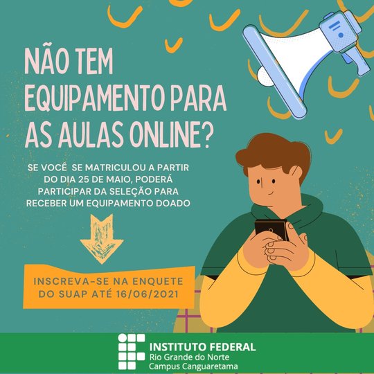#35332 Campus Canguaretama abre enquete no SUAP para doação de equipamentos
