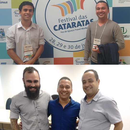 #35373 Aluno do Campus Canguaretama apresenta artigos em evento internacional, em Foz do Iguaçu.