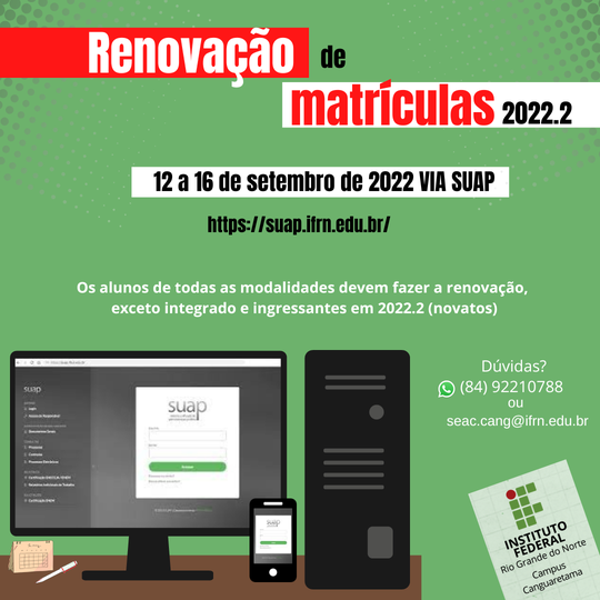 #35395 Renovação de matrícula para o semestre 2022.2