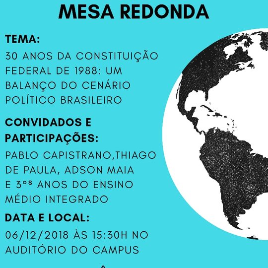 #35396 Campus Canguaretama celebra os 30 anos da Constituição Federal de 1988