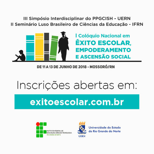 #35420 Abertas as inscrições para submissão de trabalhos em eventos na cidade de Mossoró
