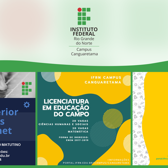 #35424 CAMPUS CANGUARETAMA OFERTA 120 VAGAS NO ENSINO SUPERIOR