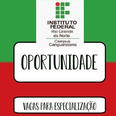 #35431 ESTUDE COM A GENTE: IFRN abre 250 vagas para quatro cursos de pós-graduação na modalidade EaD
