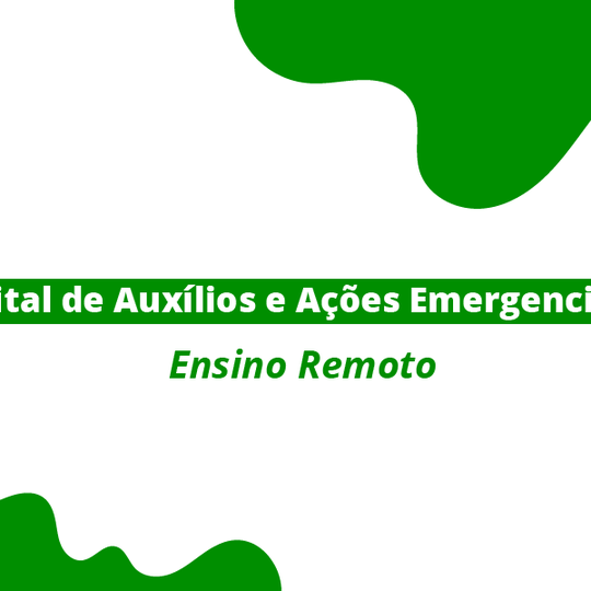 #35432 Campus publica Edital de Assistência Estudantil no contexto do ensino remoto