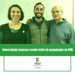 #35442 Universidade francesa recebe visita de pesquisador do IFRN