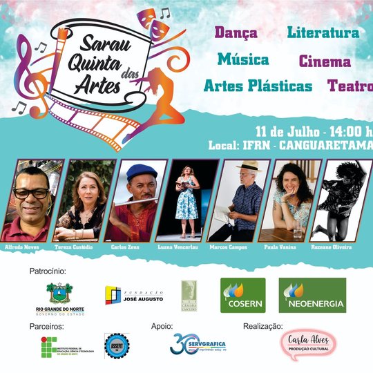 #35509 Campus Canguaretama  recebe caravana do projeto Sarau Quinta das Artes
