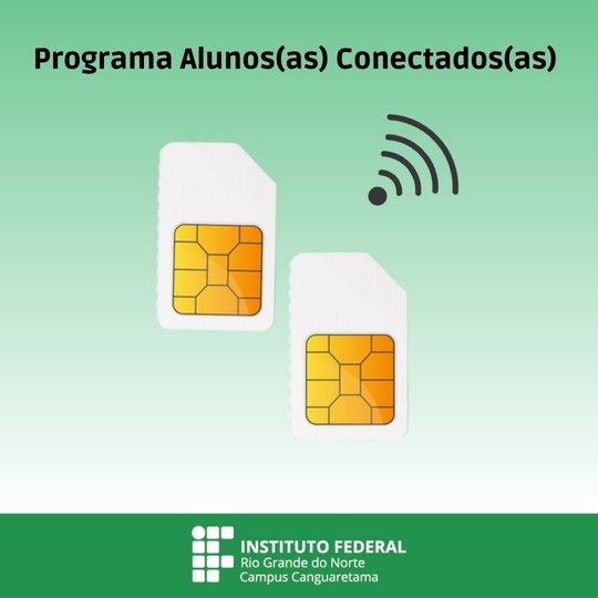 #35576 A Coordenação de Atividades Estudantis reabre inscrições para o programa Alunos Conectados