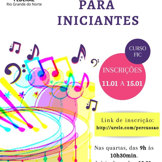 #35582 Curso de percussão para iniciantes