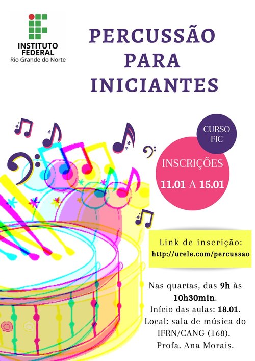 Curso de Teoria e Notação Musical — Portal do Instituto Federal do as