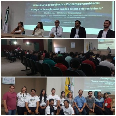 #35591 Campus Canguaretama realiza III Seminário de Docência e Contemporaneidade