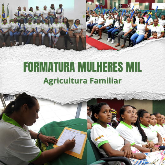 #35751 IFRN contribui com emancipação de mulheres e forma turma do Programa Mulheres Mil.