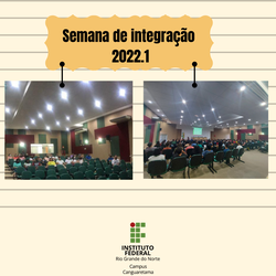 #35793 IFRN/ Campus Canguaretama realiza Semana de Integração com novos estudantes