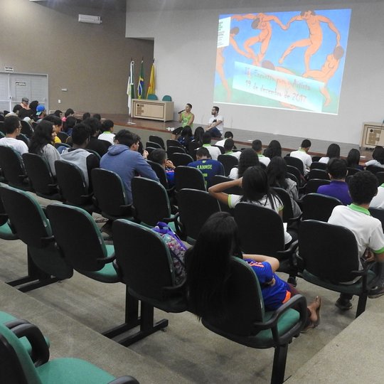 #35798 II Encontro com o Artista reúne alunos e servidores