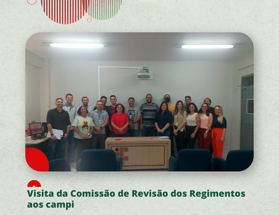 Visita da comissão ao Campus São Paulo do Potengi