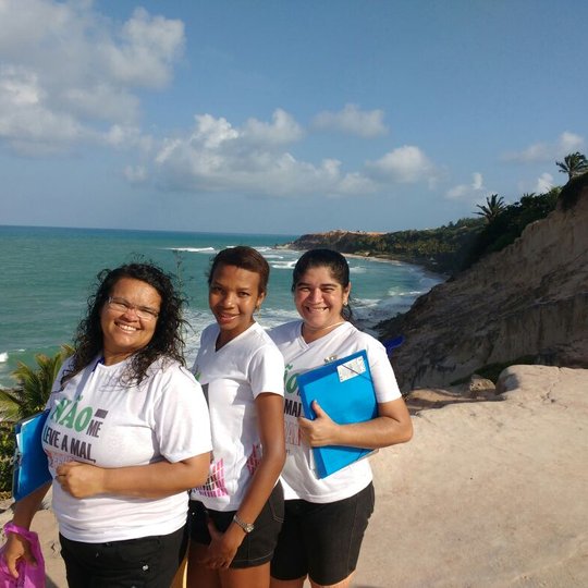 #35974 Estudantes do IFRN realizam projeto de pesquisa na Praia da Pipa