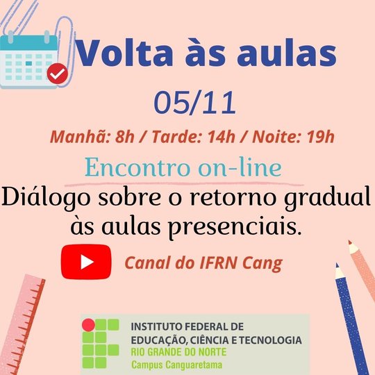 #36010 Diálogo Sobre o Retorno Gradual às Aulas Presenciais