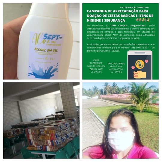 #36014 Assistência Estudantil do Campus Canguaretama divulga cronograma de entrega das cestas básicas para os alunos