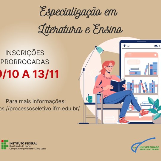 #36233 Edital 44/2022-PROEN-IFRN tem inscrições até 13 de novembro