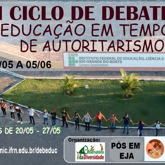 #36299 I Ciclo de Debates Educação em Tempos de Autoritarismo