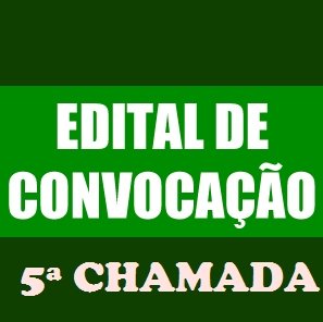 #36325 Publicada a 5ª chamada para os candidatos na lista de espera do processo seletivo para o curso técnico integrado em informática e administração 2018.1
