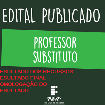 #36395 Divulgado o resultado dos recursos, resultado final da prova e homologação
